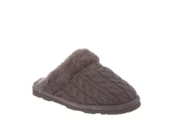 Bearpaw Womens Effie Slipper - Dark Grey