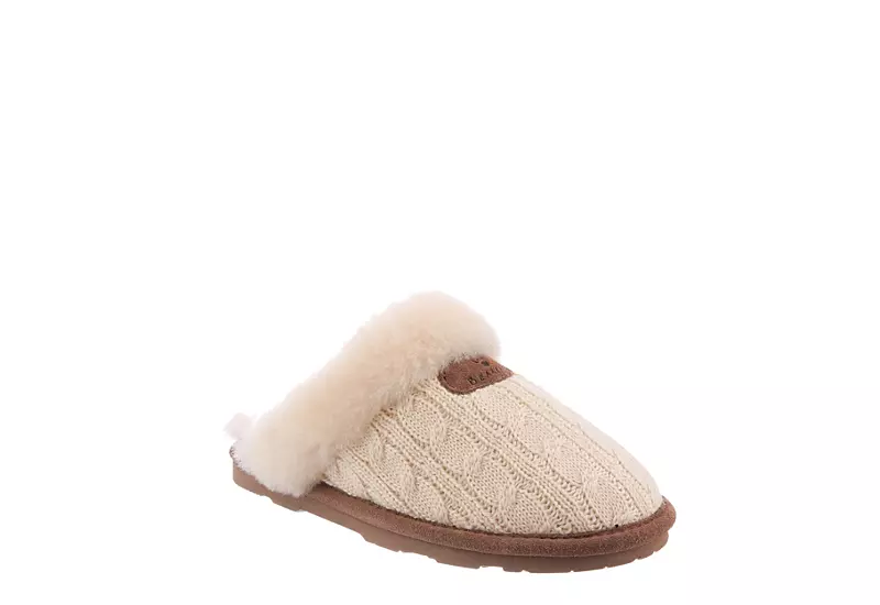 Bearpaw Womens Effie Slipper - Natural 3 Bearpaw Womens Effie Slipper - Natural