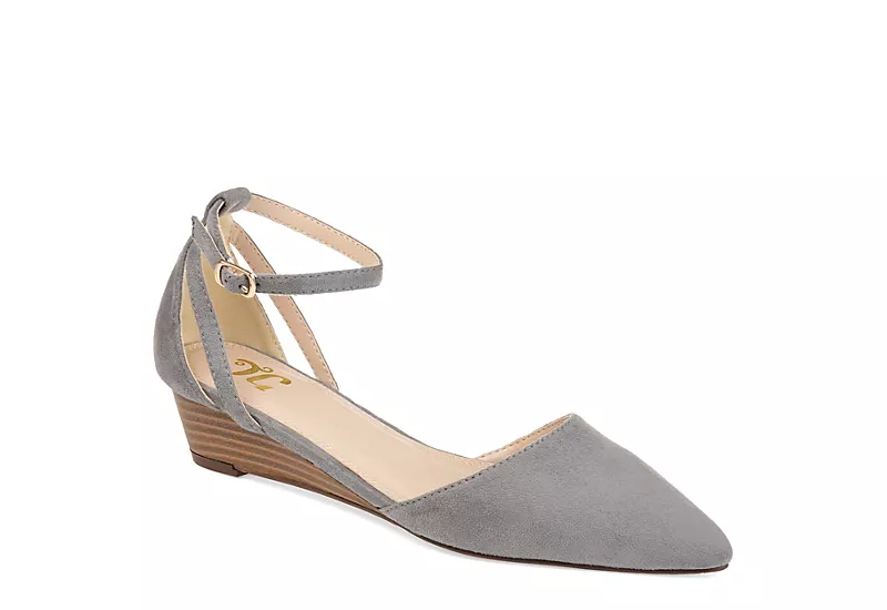 Journee Collection Womens Arkie Pump - Grey 3 Journee Collection Womens Arkie Pump - Grey