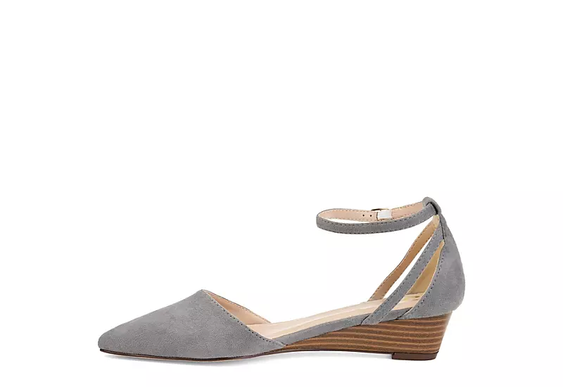 Journee Collection Womens Arkie Pump - Grey 6 Journee Collection Womens Arkie Pump - Grey - Image 4