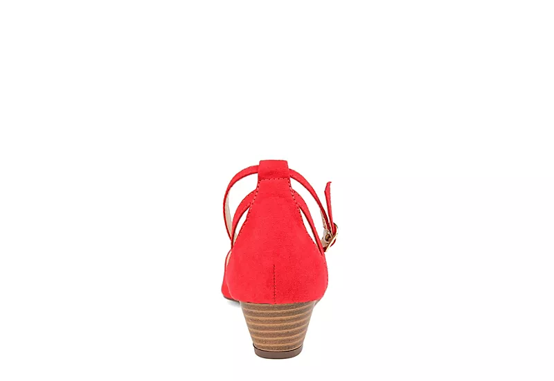 Journee Collection Womens Arkie Pump - Red 7 Journee Collection Womens Arkie Pump - Red - Image 5
