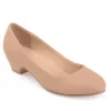 Journee Collection Womens Saar Pump - Nude 2 Journee Collection Womens Saar Pump - Nude -Bearpaw Shoes Shop US 01 103357 00