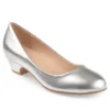 Journee Collection Womens Saar Pump - Silver 1 Journee Collection Womens Saar Pump - Silver -Bearpaw Shoes Shop US 01 103359 00