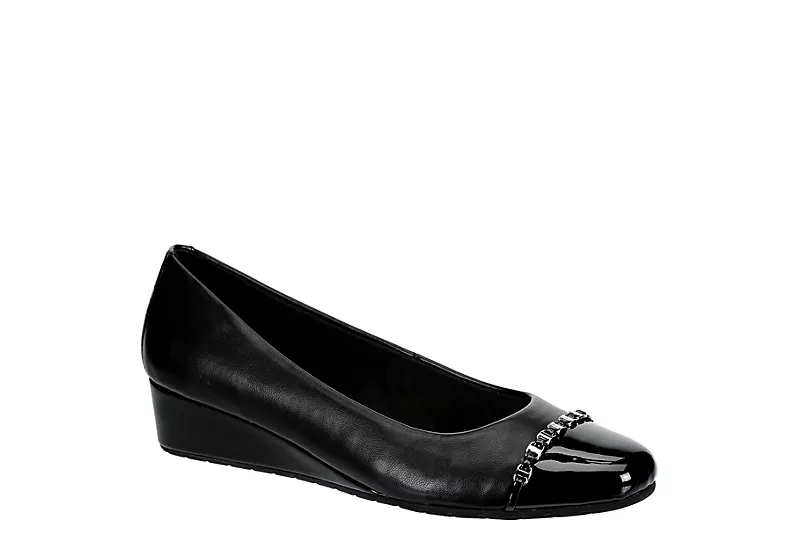 Ak Anne Klein Womens Mimi Pump - Black 3 Ak Anne Klein Womens Mimi Pump - Black