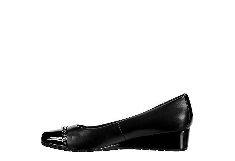 Ak Anne Klein Womens Mimi Pump - Black 6 Ak Anne Klein Womens Mimi Pump - Black - Image 4