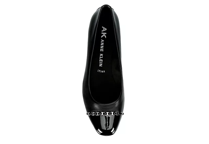 Ak Anne Klein Womens Mimi Pump - Black 8 Ak Anne Klein Womens Mimi Pump - Black - Image 6