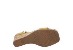 Xappeal Womens Amora Wedge Sandal - Yellow 15 Xappeal Womens Amora Wedge Sandal - Yellow -Bearpaw Shoes Shop US 01 105215 06