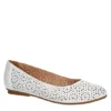 Mootsies Tootsies Womens Belva Flat - White -Bearpaw Shoes Shop US 01 105350 00