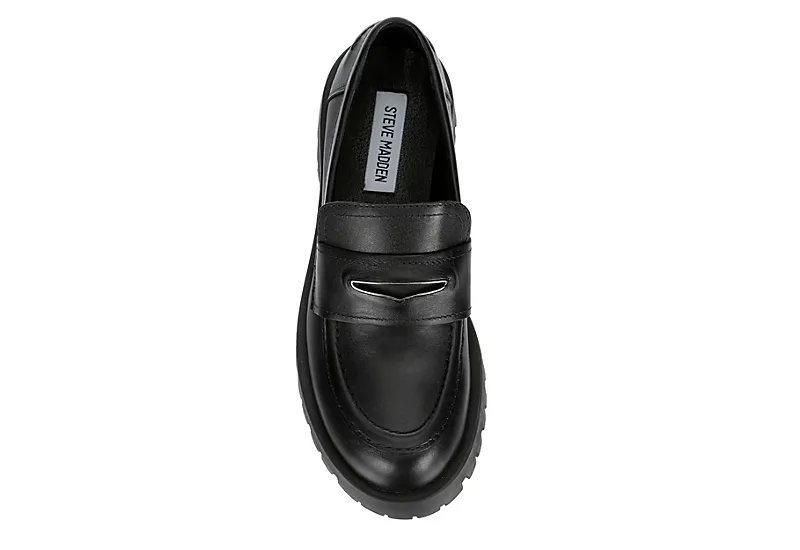 Steve Madden Womens Lawrence Loafer - Black 8 Steve Madden Womens Lawrence Loafer - Black - Image 6