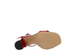 Michael By Michael Shannon Womens Stella Sandal - Red -Bearpaw Shoes Shop US 01 106151 06