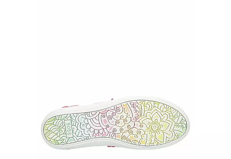 Skechers Womens B Cute Clean Life Slip On Sneaker - Red 9 Skechers Womens B Cute Clean Life Slip On Sneaker - Red - Image 7