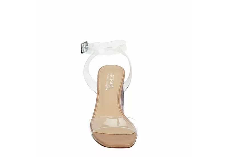 Michael By Michael Shannon Womens Selina Sandal - Clear 5 Michael By Michael Shannon Womens Selina Sandal - Clear - Image 3