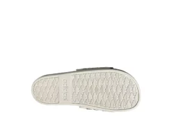 Adidas Womens Adilette Comfort Slide Sandal - White -Bearpaw Shoes Shop US 01 202095 04