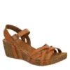 Bjorndal Womens Lily Wedge Sandal - Tan 2 Bjorndal Womens Lily Wedge Sandal - Tan -Bearpaw Shoes Shop US 01 202508 00