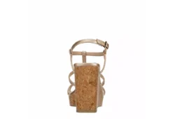 Michael By Michael Shannon Womens Natalia Wedge Sandal - Gold -Bearpaw Shoes Shop US 01 203300 04