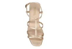 Michael By Michael Shannon Womens Natalia Wedge Sandal - Gold -Bearpaw Shoes Shop US 01 203300 05