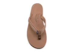 Rainbow Sandals Womens Crystal Collection Flip Flop Sandal - Brown -Bearpaw Shoes Shop US 01 203323 05