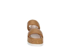 Xappeal Womens Bethany Wedge Sandal - Tan -Bearpaw Shoes Shop US 01 203326 02