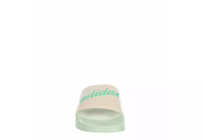 Adidas Womens Adilette Shower Slide Sandal - Pale Pink 5 Adidas Womens Adilette Shower Slide Sandal - Pale Pink - Image 3