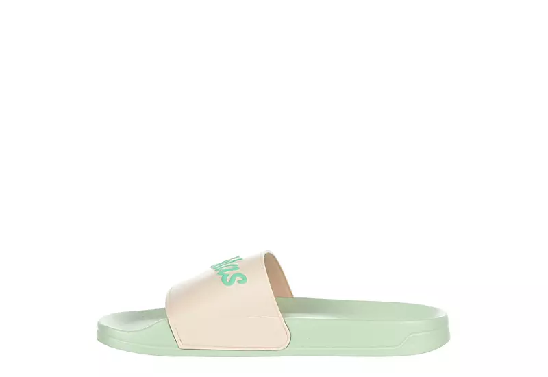 Adidas Womens Adilette Shower Slide Sandal - Pale Pink 6 Adidas Womens Adilette Shower Slide Sandal - Pale Pink - Image 4