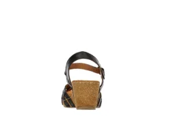 Bjorndal Womens Lily Wedge Sandal - Black 13 Bjorndal Womens Lily Wedge Sandal - Black -Bearpaw Shoes Shop US 01 203399 04