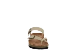 White Mountain Womens Gracie Footbed Sandal - Tan 11 White Mountain Womens Gracie Footbed Sandal - Tan -Bearpaw Shoes Shop US 01 203417 02