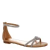 Michael By Michael Shannon Womens Gianna Sandal - Tan -Bearpaw Shoes Shop US 01 203422 00