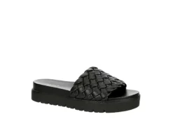 Limelight Womens Bianca Slide Sandal - Black