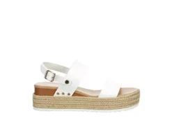 Xappeal Womens Amelia Wedge Sandal - White -Bearpaw Shoes Shop US 01 261162 01