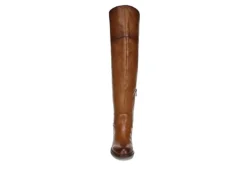 Franco Sarto Womens Haleen Over The Knee Boot - Brown -Bearpaw Shoes Shop US 01 300472 02