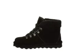 Bearpaw Womens Marta Lace-up Fur Boot - Black 12 Bearpaw Womens Marta Lace-up Fur Boot - Black -Bearpaw Shoes Shop US 01 300782 03