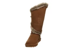 Bearpaw Womens Sheilah Fur Boot - Tan -Bearpaw Shoes Shop US 01 300813 02