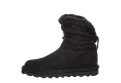 Bearpaw Womens Virginia Fur Boot - Navy -Bearpaw Shoes Shop US 01 300823 03