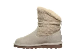 Bearpaw Womens Virginia Fur Boot - White -Bearpaw Shoes Shop US 01 300825 03