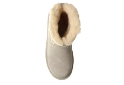 Bearpaw Womens Virginia Fur Boot - White -Bearpaw Shoes Shop US 01 300825 05