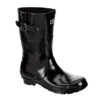 London Fog Womens Piccadilly Rain Boot - Black -Bearpaw Shoes Shop US 01 302401 00