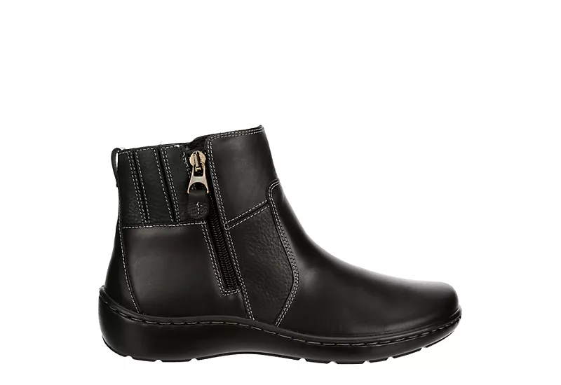 Clarks Womens Cora Grace Boot - Black 4 Clarks Womens Cora Grace Boot - Black - Image 2