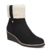 Lifestride Womens Zurich Ankle Boot - Black -Bearpaw Shoes Shop US 01 303481 00
