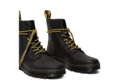 Dr. Martens Dr.martens Womens Combs Combat Boot - Black 11 Dr. Martens Dr.martens Womens Combs Combat Boot - Black -Bearpaw Shoes Shop US 01 330188 02